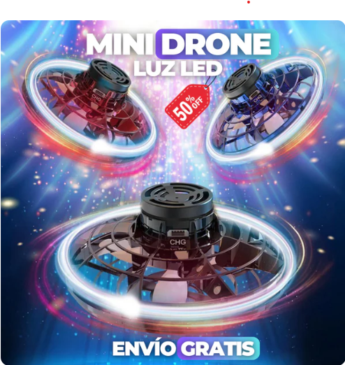 Mini Drone Con Luz Led
